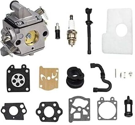 COOCHEER MS170 MS180 C1Q-S57A Carburetor Kit for STIHL 017 018 MS 170 180 180C MS170 MS180 MS170C MS180C Chainsaw/Lawn Mowers with Air Filter Tune Up Kit