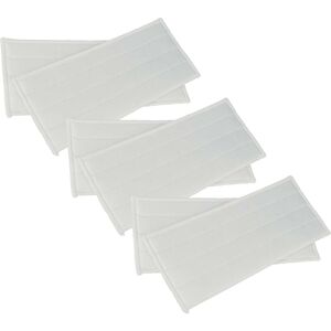 Vhbw - 6x Cover Scrubber Sleeve Replacement for Kärcher 2.633-928.0 for Window Cleaner Squeegee - Mop Attachment Cloth Pad