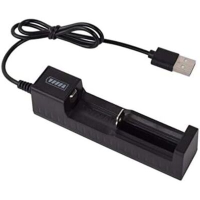 OEM Lithium Battery Usb Charger Glare Flashlight Accessories 18650 Charger 26650 Smart Lithium Battery Charger 3.7v, Black OEM Lithium Battery Usb Charger Glare Flashlight Accessories 18650 Charger 26650 Smart Lithium Battery Charger 3.7v, Black