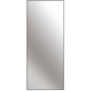 Nielsen Alpha Metal Rectangle Wall Mirror Large Black Oak 70 x 170Cm - black