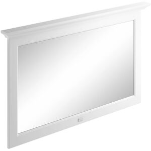 Flat Bathroom Mirror 1200mm Wide - Pointing White - Bayswater