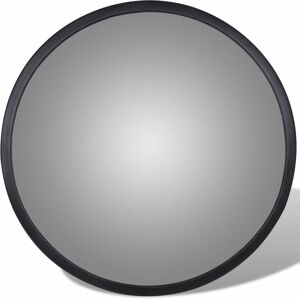 BERKFIELD HOME Convex Traffic Mirror Acrylic Black 30 cm Indoor