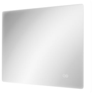 Decima 800mm x 600mm Illuminated led Mirror with Demister - Chrome - Wholesale Domestic