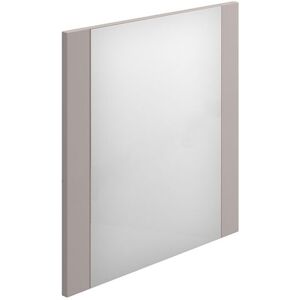 Nevada Square Bathroom Mirror 600mm Wide Cashmere - Duchy