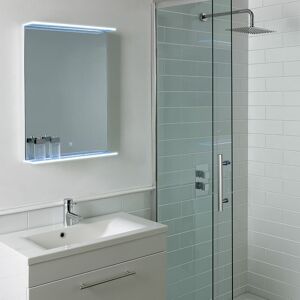 Spey 500 x 700 led shelf mirror - Eastbrook