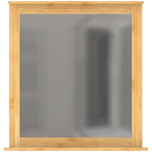 Berkfield Home - eisl Mirror with Bamboo Frame 67x11x70 cm