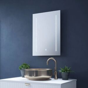 GRAVAHAUS Hera Tunable Illuminated led Mirror Touch Sensor Dimmable with Shaver Socket