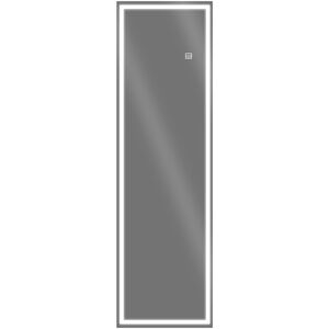 Homcom - Full Length Wall Mirror with Dimming led Lights, Smart Touch, 120 x 40cm - Clear