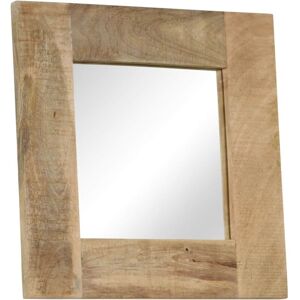Hommoo - Mirror Solid Mango Wood 50x50 cm VD12235
