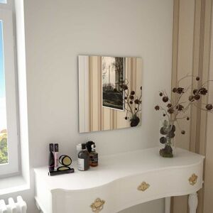 Wall Mirror 50x50 cm Square Glass VD11647 - Hommoo