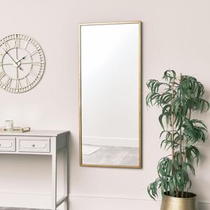 Melody Maison - Large Gold Rectangle Mirror 60cm x 140cm - Gold