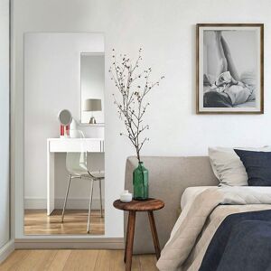 Livingandhome - 60x200cm Self Adhesive Wall Mirror Sheet