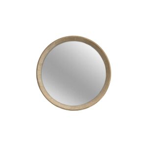Nielsen - Luna Round Wall Mirror Wood Fsc 40 Cm - natural