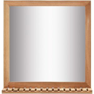 Berkfield Home - Mayfair Bathroom Mirror 60x12x62 cm Solid Walnut Wood