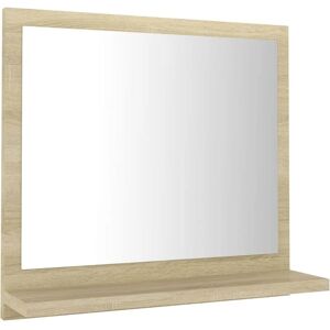 BERKFIELD HOME Mayfair Bathroom Mirror Sonoma Oak 40x10.5x37 cm Engineered Wood