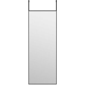 Berkfield Home - Mayfair Door Mirror Black 30x80 cm Glass and Aluminium