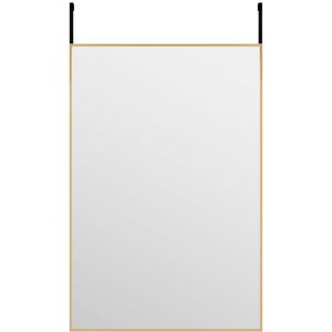 Berkfield Home - Mayfair Door Mirror Gold 40x60 cm Glass and Aluminium