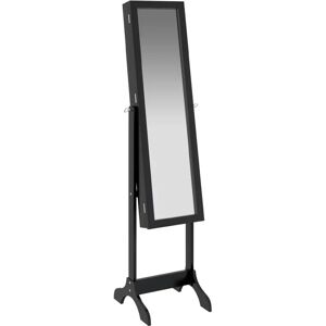 BERKFIELD HOME Mayfair Free-Standing Mirror Black 34x37x146 cm