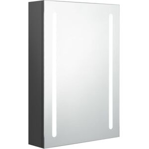 Berkfield Home - Mayfair led Bathroom Mirror Cabinet Grey 50x13x70 cm