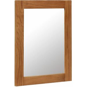 Berkfield Home - Mayfair Mirror 40x50 cm Solid Oak Wood