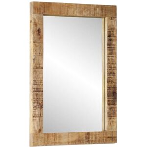 Berkfield Home - Mayfair Mirror 70x50 cm Solid Wood Mango and Glass