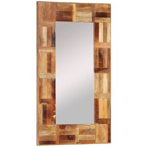 Berkfield Home - Mayfair Wall Mirror Solid Wood Reclaimed 50x80 cm