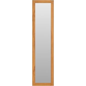 Berkfield Home - Mayfair Wall Mirror with Shelves 30x30x120 cm Solid Teak Wood