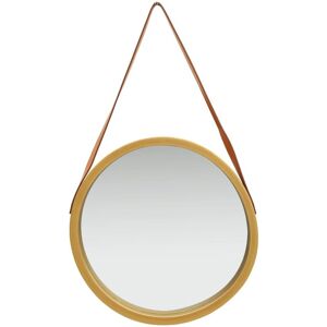 Berkfield Home - Mayfair Wall Mirror with Strap 50 cm Gold