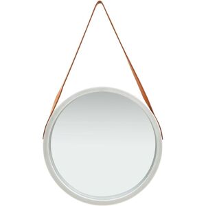 Berkfield Home - Mayfair Wall Mirror with Strap 50 cm Silver