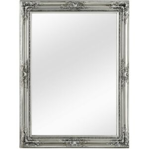 Premier Housewares - Classic Silver Finish Wall Mirror