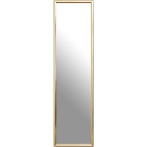 Premier Housewares - Gold Plastic Frame Over Door Mirror