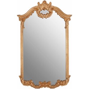 Premier Housewares - Rectangular Wall Mirror/ Classic Mirrors For Bathroom / Bedroom / Garden Walls Fancy Wall Mounted Mirrors For Hallway With