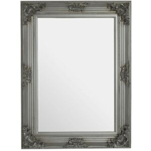 Premier Housewares - Rectangular Wall Mirror/ Classic Mirrors For Bathroom / Bedroom / Garden Walls Fancy Wall Mounted Mirrors For Hallway With