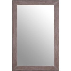 Premier Housewares - Wall Mirror Bathroom / Bedroom / Hallway Wall Mounted Mirrors Rectangular Wall Mirror With Vintage Design / Glass Mirrors For