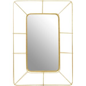 Premier Housewares - Yaxa Wall Mirror Faux Gold Foil