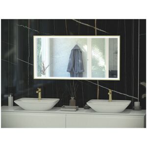 RAK CERAMICS Rak Art Chrome 600mm x 1000mm Square led Mirror - RAKARTSQCP5003 - Chrome