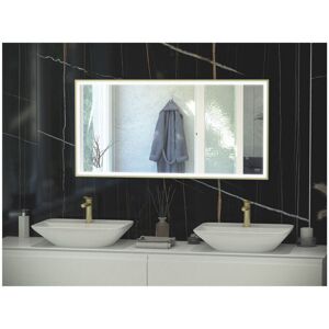 RAK CERAMICS Rak Art Chrome 600mm x 1200mm Square led Mirror - RAKARTSQCP5004 - Chrome