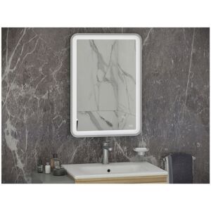 RAK CERAMICS Rak Art Chrome 600mm x 800mm Soft Illuminated led Mirror - RAKARTSFCP5002 - Chrome