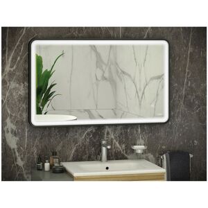 RAK CERAMICS RAK Art Matt Black 600mm x 1000mm Soft Illuminated LED Mirror - RAKARTSFMB5003 - Matt Black