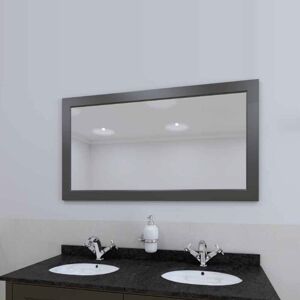 RAK CERAMICS Rak Washington Framed Bathroom Mirror - 650mm h x 1185mm w - Black
