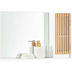 Mirror Wall Cabinet Bathroom Cabinet,BZR128-W - Sobuy