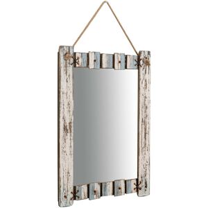 BISCOTTINI Solid wood wall mirror L64XPR3XH42 cm