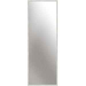 Nielsen Star Metal Rectangle Wall Mirror Large Matt Silver 50 x 150Cm - silver