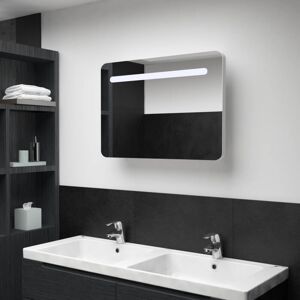 SWEIKO Led Bathroom Mirror Cabinet 80x11x55 cm VDTD25417