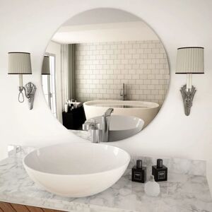 SWEIKO Wall Mirror 70 cm Round Glass VDTD11654