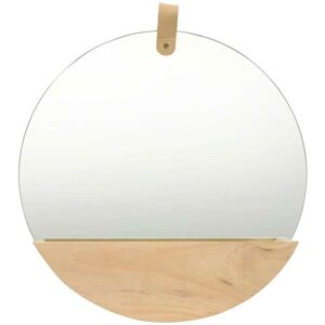 Sweiko - Wall Mirror Solid Pinewood 35 cm FF322801UK