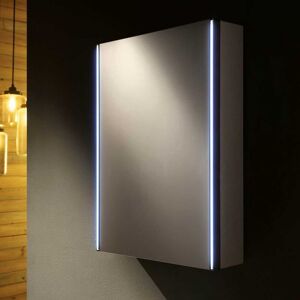 Pavo Bathroom Mirror Cabinet 700mm h x 500mm w - Hudson Reed