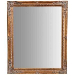 Biscottini - Vertical / horizontal antiqued gold finish W37xDP3xH47 cm sized Hanging Wall Mirror