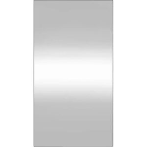 Wall Mirror 50x100 cm Glass Rectangle Vidaxl Silver