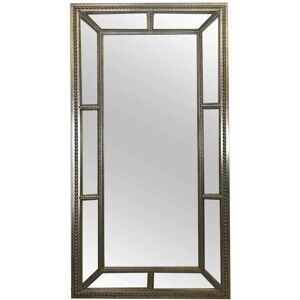 Kettle Home Ltd - Wooden Framed Leaner Mirror - Glass - L79 x W3.5 x H158 cm - Gold